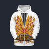 Modetrail Elvis Presley Flame Zip Hoodie Costume, S-5XL US Size, Gift For Him