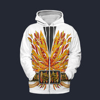 Modetrail Elvis Presley Flame Zip Hoodie Costume, S-5XL US Size, Gift For Him