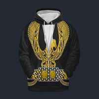 Modetrail Elvis Presley Gold Phoenix Tracksuit Costume Hoodie Sweatshirt T-Shirt Sweatpants, S-5XL US Size