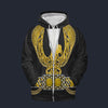 Modetrail Elvis Presley Gold Phoenix Zip Hoodie Costume, S-5XL US Size, Gift For Him