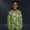 Modetrail Elvis Presley Green Aloha Zip Hoodie Costume For Kid, S-5XL US Size
