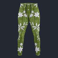 Elvis Green Aloha Sweatpants Costume, S-5XL US Size, Gift For Him