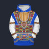 Modetrail Elvis Presley Gypsy Blue Hoodie Costume, S-5XL US Size, Gift For Him