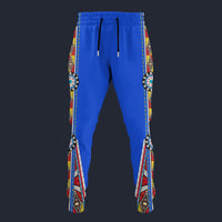 Modetrail Elvis Presley Gypsy Blue Sweatpants Costume, S-5XL US Size, Gift For Him