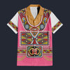 Modetrail Elvis Presley Gypsy Pink Hawaiian Shirt Costume, S-5XL US Size, Unisex Button Down Shirt