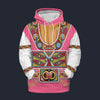 Modetrail Elvis Presley Gypsy Pink Hoodie Costume, S-5XL US Size, Gift For Him