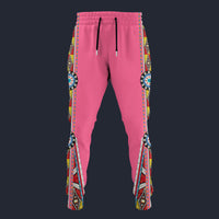 Modetrail Elvis Presley Gypsy Pink Sweatpants Costume, S-5XL US Size, Gift For Him