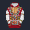 Modetrail Elvis Presley Gypsy Red Hoodie Costume, S-5XL US Size, Gift For Him