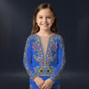 Modetrail Elvis Presley Nail-King Of Spades Blue Sweater Costume For Kid, S-5XL US Size