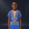 Modetrail Elvis Presley Nail-King Of Spades Blue T-shirt Costume For Kid, S-5XL US Size
