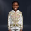 Modetrail Elvis Presley Nail-King Of Spades White Zip Hoodie Costume For Kid, S-5XL US Size
