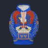 Modetrail Elvis Presley New Generation Eagle Blue Hoodie Costume, S-5XL US Size, Gift For Him