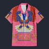 Modetrail Elvis Presley New Generation Eagle Pink Hawaiian Shirt Costume, S-5XL US Size, Unisex Button Down Shirt