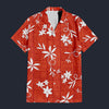 Elvis Orange Aloha Hawaiian Shirt Costume, S-5XL US Size, Unisex Button Down Shirt
