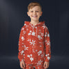 Modetrail Elvis Presley Orange Aloha Fleece Hoodie Costume For Kid, S-5XL US Size
