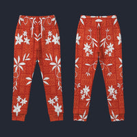 Modetrail Elvis Presley Orange Aloha Sweatpants Costume For Kid, S-5XL US Size
