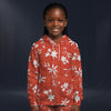 Modetrail Elvis Presley Orange Aloha Fleece Zip Hoodie Costume For Kid, S-5XL US Size
