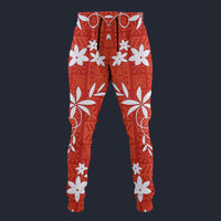 Elvis Orange Aloha Sweatpants Costume, S-5XL US Size, Gift For Him