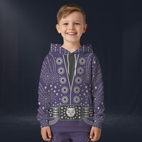 Modetrail Elvis Presley Owl Navy Blue Tracksuit For Kid Costume Hoodie Sweatshirt T-Shirt Sweatpants, Elvis Presley Costume S-5XL US Size