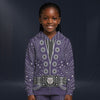 Modetrail Elvis Presley Owl Navy Blue Zip Hoodie Costume For Kid, S-5XL US Size