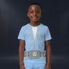 Modetrail Elvis Presley Owl Powder Blue T-shirt Costume For Kid, S-5XL US Size