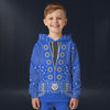Modetrail Elvis Presley Owl Royal Blue Tracksuit For Kid Costume Hoodie Sweatshirt T-Shirt Sweatpants, Elvis Presley Costume S-5XL US Size