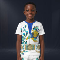 Modetrail Elvis Presley Peacock T-shirt Costume For Kid, S-5XL US Size