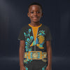 Modetrail Elvis Presley Peacock Orange T-shirt Costume For Kid, S-5XL US Size