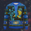 Modetrail Elvis Peacock Ugly Christmas Sweater, S-5XL US Size, Unisex Jumper Long Sleeves Shirt