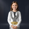 Modetrail Elvis Presley Phoenix Black Long Sleeves Costume For Kid, S-5XL US Size