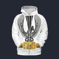 Modetrail Elvis Phoenix Black Zip Hoodie Costume, S-5XL US Size, Gift For Him