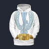 Elvis Phoenix Powder Blue Fleece Hoodie Costume, S-5XL US Size, Gift For Him
