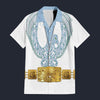 Elvis Phoenix Powder Blue Hawaiian Shirt Costume, S-5XL US Size, Unisex Button Down Shirt