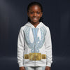 Modetrail Elvis Presley Phoenix Powder Blue Zip Hoodie Costume For Kid, S-5XL US Size