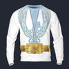 Elvis Phoenix Powder Blue Tracksuit Costume Hoodie Sweatshirt T-Shirt Sweatpants, S-5XL US Size