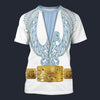 Elvis Phoenix Powder Blue T-shirt Costume, S-5XL US Size, Gift For Him