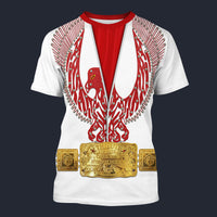 Modetrail Elvis Phoenix Red T-shirt Costume, S-5XL US Size, Gift For Him