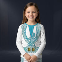 Modetrail Elvis Presley Phoenix Turquoise Blue Sweater Costume For Kid, S-5XL US Size