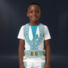 Modetrail Elvis Presley Phoenix Turquoise Blue T-shirt Costume For Kid, S-5XL US Size