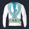 Elvis Phoenix Turquoise Blue Tracksuit Costume Hoodie Sweatshirt T-Shirt Sweatpants, S-5XL US Size