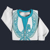 Modetrail Elvis Phoenix Turquoise Sweater Costume, S-5XL US Size, Gift For Him