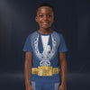 Modetrail Elvis Presley Phoenix (Navy & White) T-shirt Costume For Kid, S-5XL US Size