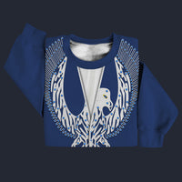 Elvis Phoenix Navy And White Sweater Costume, S-5XL US Size, Gift For Him