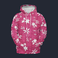 Elvis Pink Aloha Hoodie Costume, S-5XL US Size, Gift For Him