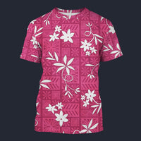 Elvis Pink Aloha Tracksuit Costume Hoodie Sweatshirt T-Shirt Sweatpants, S-5XL US Size