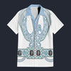 Elvis Powder Blue Phoenix Hawaiian Shirt Costume, S-5XL US Size, Unisex Button Down Shirt