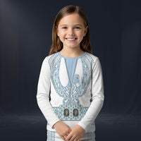 Modetrail Elvis Presley Powder Blue Phoenix Sweater Costume For Kid, S-5XL US Size