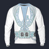 Elvis Powder Blue Phoenix Tracksuit Costume Hoodie Sweatshirt T-Shirt Sweatpants, S-5XL US Size