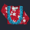 Modetrail Elvis Presley Red Aloha Hawaiian Flower Necklace Sweater Costume, Elvis Presley Costume S-5XL US Size, Gift For Him