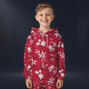 Modetrail Elvis Presley Red Aloha Tracksuit For Kid Costume Hoodie Sweatshirt T-Shirt Sweatpants, Elvis Presley Costume S-5XL US Size